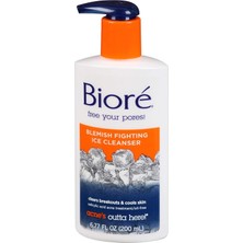 Bioré E Blemish Fighting Ice Cleaner - 6.77 Fl Oz (3'lü Paket)