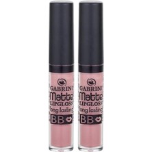 Lipgloss Mat Dudak Parlatıcısı (No: 3) (2 Paketi)