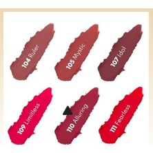 Cosmetics Lipstick 110 Alluring Kalıcı Mat Ruj, Kırmızı