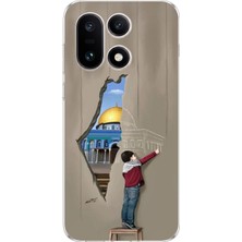 TechTree Oneplus 15 Uyumlu Mescid-I Aksa Duvar Baskılı Silikon Kılıf