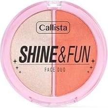 Callista & Fun Face Duo 120 Allık & Aydınlatıcı Paleti