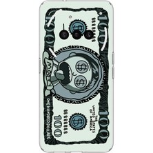 TechTree Nothing Phone (3A) Uyumlu Morty Dolar Baskılı Silikon Kılıf