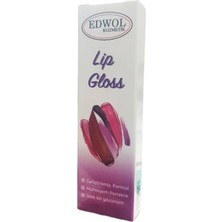 Edwol Up Likit Işıldayan Parlak Kırmızı Ruj
