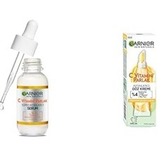 C Vitamini Parlak Süper Aydınlatıcı Serum (30 Ml) + C Vitamini Parlak Aydınlatıcı Göz Kremi