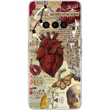 TechTree Nothing Phone (3A) Uyumlu Vampire Diaries Vintage Baskılı Silikon Kılıf