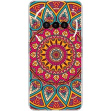 TechTree Nothing Phone (3A) Uyumlu Mandala Baskılı Silikon Kılıf