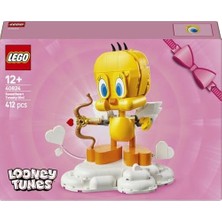 Looney Tunes Sevgili Kuş Tweety 40824-12 Yaş ve Üzeri Için Sergileme Modeli Yapım Seti, Doğum Günü Hediyesi (412 Parça)