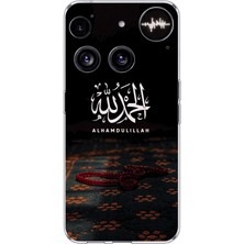 TechTree Nothing Phone (3) Uyumlu Elhamdülillah Tesbih Baskılı Silikon Kılıf