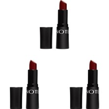 Cosmetics Mattemoist Lipstick 307 Dark Wine Mat Bitişli Ruj - Bordo (3 Paketi)