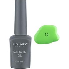 Uv Kalıcı Neon Yeşil Jel Oje 12 - Gel Polish - 12 ml