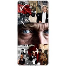 TechTree Nothing Phone (3A) Uyumlu Atatürk Istiklal Panoraması Baskılı Silikon Kılıf