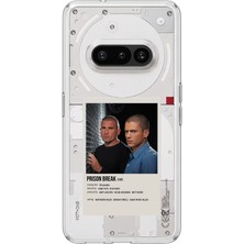 TechTree Nothing Phone (3A) Uyumlu Prison Break Tasarımlı Baskılı Silikon Kılıf