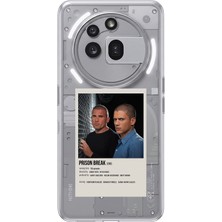 TechTree Nothing Phone (3A) Pro Uyumlu Prison Break Tasarımlı Baskılı Silikon Kılıf