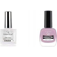Gel Look Top Coat & Oje Seti