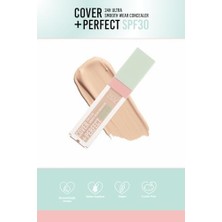 By Pastel Cover Perfect Concealar SPF30 Ultra Kapatıcı, 302 Light Rose