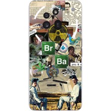TechTree Nothing Phone (3A) Pro Uyumlu Breaking Bad Kolaj Baskılı Silikon Kılıf