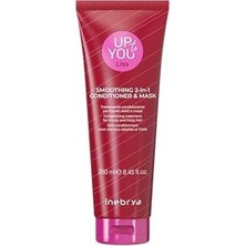 Inebrya Up To You Smoothing 2-In-1 Mask & Conditioner 250 ml – Kabarma Karşıtı Maske ve Saç Kremi