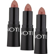 Cosmetics Mattemoist Lipstick 312 Happy Tan Mat Bitişli Ruj - Nude (3 Paketi)