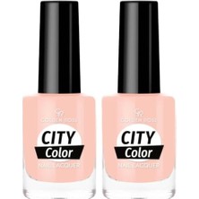 City Nail Lacquer NO:142 - Oje 2li Paket