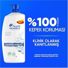& Shoulders Klasik Bakım Kepeğe Karşı Etkili Şampuan 800ML