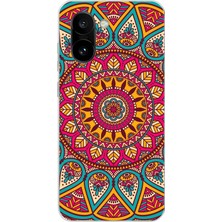 TechTree Oneplus 15R Uyumlu Mandala Baskılı Silikon Kılıf