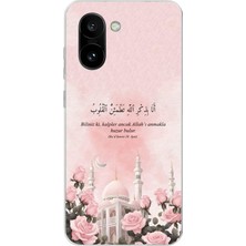 TechTree Oneplus 15R Uyumlu Rad Suresi Cami ve Güller Baskılı Silikon Kılıf