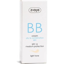 Ziaja Bb Krem Yağlı ve Karma Cilt Açık Ton Spf 15 50 ml