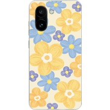 TechTree Oneplus 15R Uyumlu Soft Pastel Çiçek Bahçesi Baskılı Silikon Kılıf