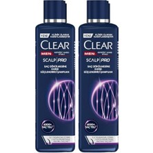 Clear Men Scalp Pro Güçlendirici Şampuan Saç Dökülmesine ve Kepeğe Karşı Etkili 300 ml (2 Paketi)