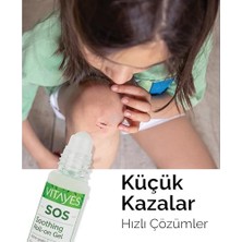 Vıtayes Sos Cilt Serumu - Akne ve Sivilce Önleyici, Siyah Nokta, Cilt Kızarıklığı, Kaşıntı, Sinek Böcek Isırması Karşıtı Onarıcı Çay Ağacı Yağı ve Provitamin B5 Serumu, Üçlü Ambalaj 30 ml