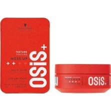 Osis+ Mess Up Mat Şekillendirici Macun 100ML + Flexwax Ultra Güçlü Doku Veren Krem Wax 85ML, Pktmumsmfugdvkw