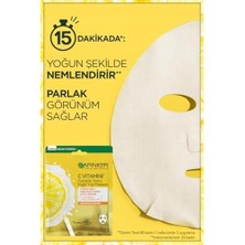 C Vitamini Parlaklık Verici Kağıt Yüz Maskesi