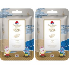 Snail Cellulose Maske (2 Paketi)