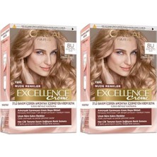 L'oréal Parıs Excellence Creme Nude Renkler Saç Boyası - 8u Nude Koyu Sarı (2 Paketi)