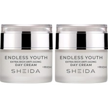 Endless Youth Yaşlanma Karşıtı Zenginleştirilmiş Gündüz Kremi 50ML (2 Paketi)