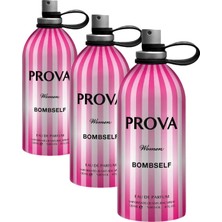 Prova Bombself Meyveli Çiçeksi Edp Kadın Parfüm 120ML (3 Paketi)