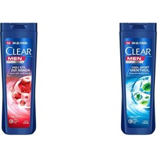 Clear Men Kepeğe Karşı Etkili Şampuan Hızlı Stil 2'si 1 Arada Kolay Şekil Alan Saçlar 350 ml Mavi(1) Clear Men Kepeğe Karşı Etkili Şampuan Sport Menthol Ferahlatıcı Mentol Etkisi 350 Ml(2)