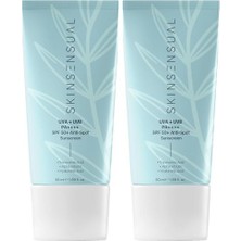 Skin Sensual Leke Oluşumunu Önlemeye Yardımcı, Nemlendirme Etkili Güneş Kremi 50 Spf Uva/uvb Pa++++ (2 Paketi)