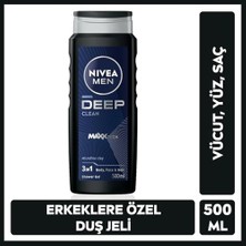 Men Erkek Stick Deodorant Derma Control Clinical 50 Ml, 96 Saat Üstün Koruma + Men Erkek Deep Dimension Duş Jeli 500 ml