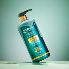 Restorex Keratin & Argan Onarıcı Saç Bakım Şampuanı 900 Mililitre, Yıpranmış ve Hasar Görmüş Saçlar (3 Paketi)