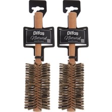 Difaş Naturel 3036 Fön Fırçası Askili (2 Paketi)