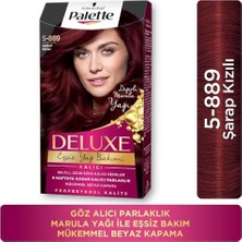 Deluxe 5-889 Şarap Kızılı Saç Boyası