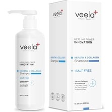 Hasar Görmüş Saçlar Için Tuzsuz Keratin ve Kolajen Bakım Şampuanı - Keratin & Collagen Shampoo