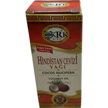 Soğuk Sıkım Hindistan Cevizi Yağı 20 cc –%100 Saf Cocos Nucifera – Doğal Bakım ve Çok Amaçlı Kullanım