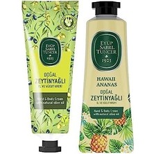 Doğal Zeytinyağlı ve Havaii Ananas El ve Vücut Kremi 50 ml