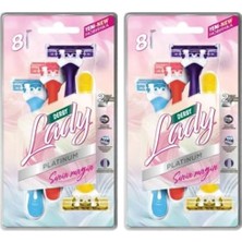 Lady 2 Bıçaklı Platinum 8'li Blister (2 Paketi)