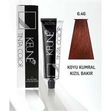 Keune Tinta Saç Boyası 60ML | No - 6.46 Koyu Kumral Bakır Kızıl