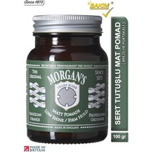 Low Pomade -Sert Tutuş, Mat Saç Şekillendirici Pomad (Green Label) 100 gr