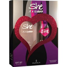 She Clubber Kadın Parfüm Seti 50 ml Edt + 150 ml Deodorant