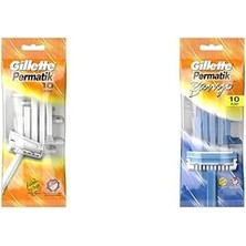 Permatik Kullan At Tıraş Bıçağı 10 Adet ve Permatik Banyo Kullan At Erkek Tıraş Bıçağı 10 Adet